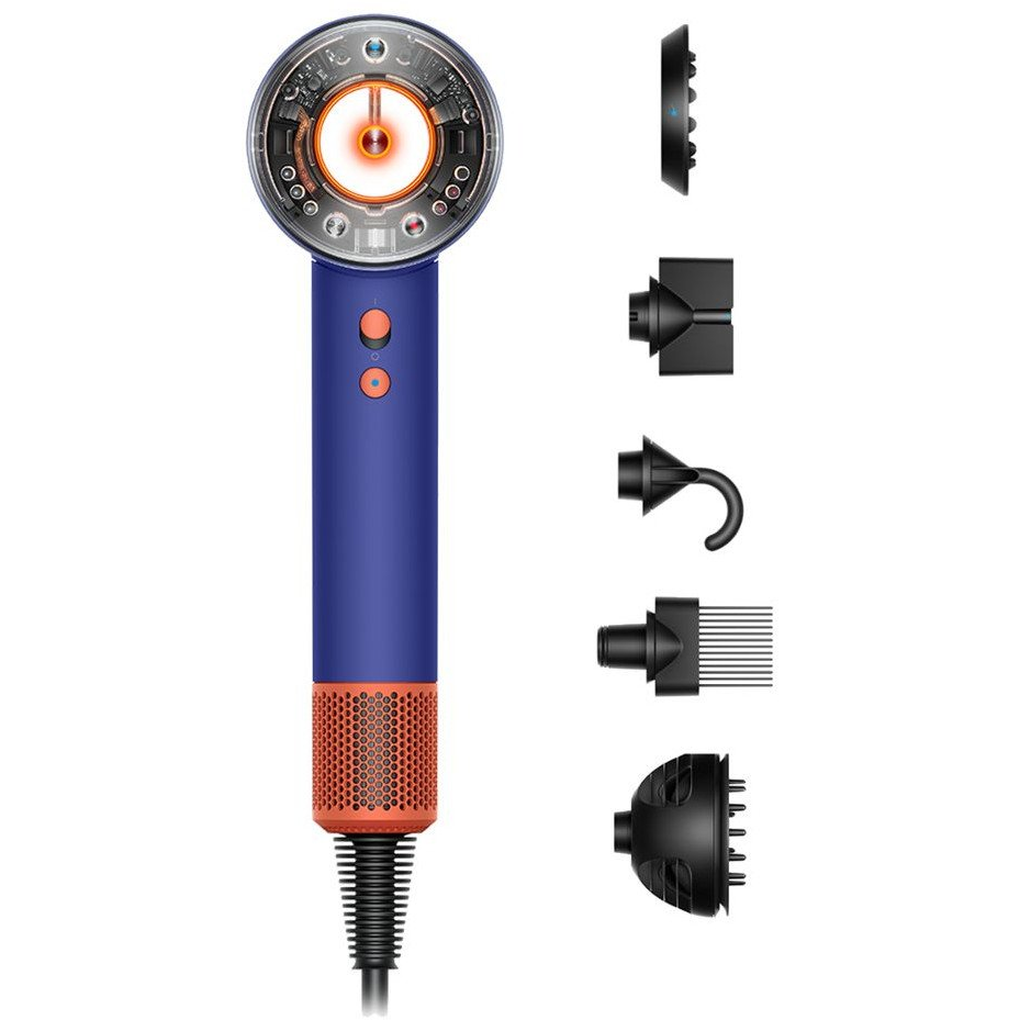 Dyson Supersonic Nural HD16 Сешоар 1600W Синьо/Топаз (515166-01)-0